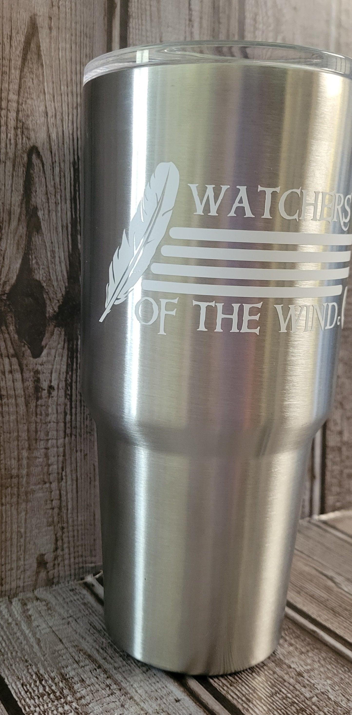 Watchers of the Wind 30 oz Stainless Steel Tumbler
