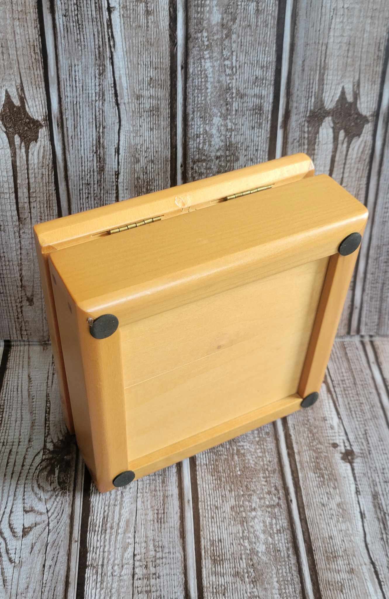 Scott Shupe Single Medium Wooden Box - Owl