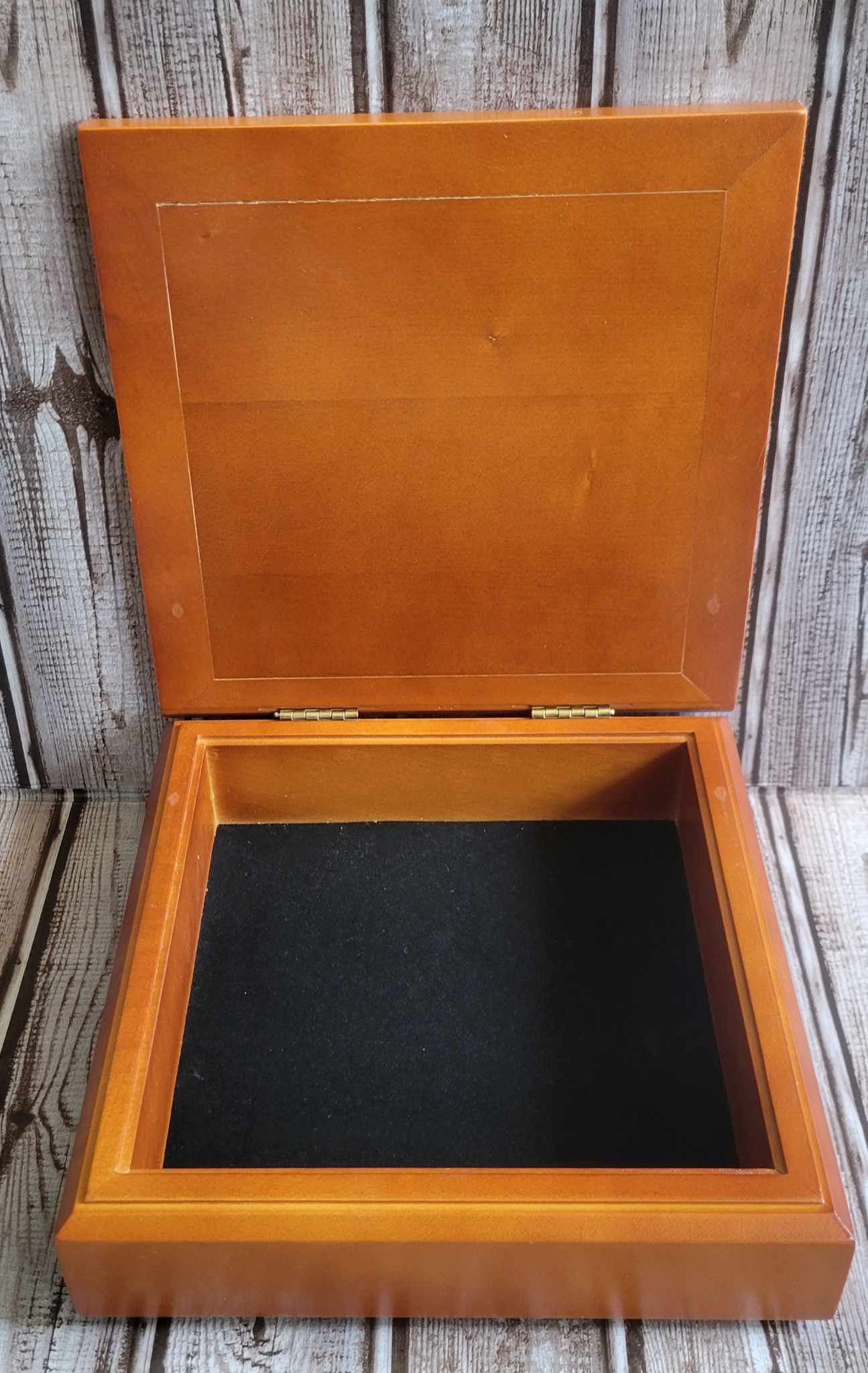 Scott Shupe Large Wooden Box - Owl