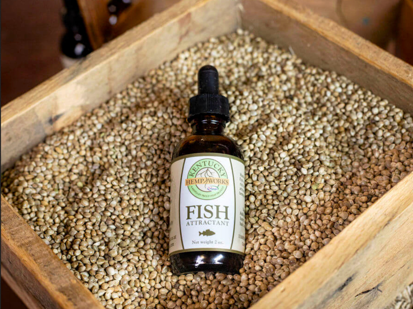 Kentucky Hemp Works Fish attractant