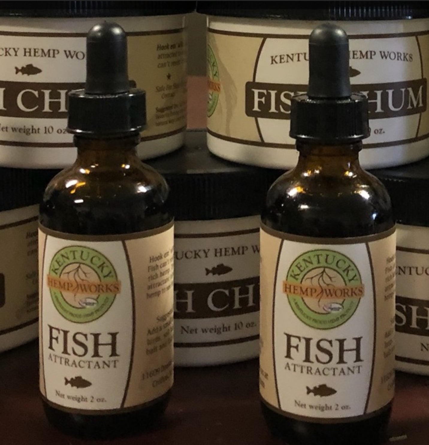 Kentucky Hemp Works Fish attractant